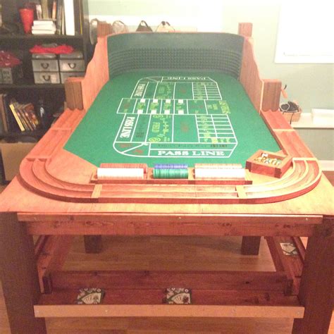 how to build craps table|DIY .